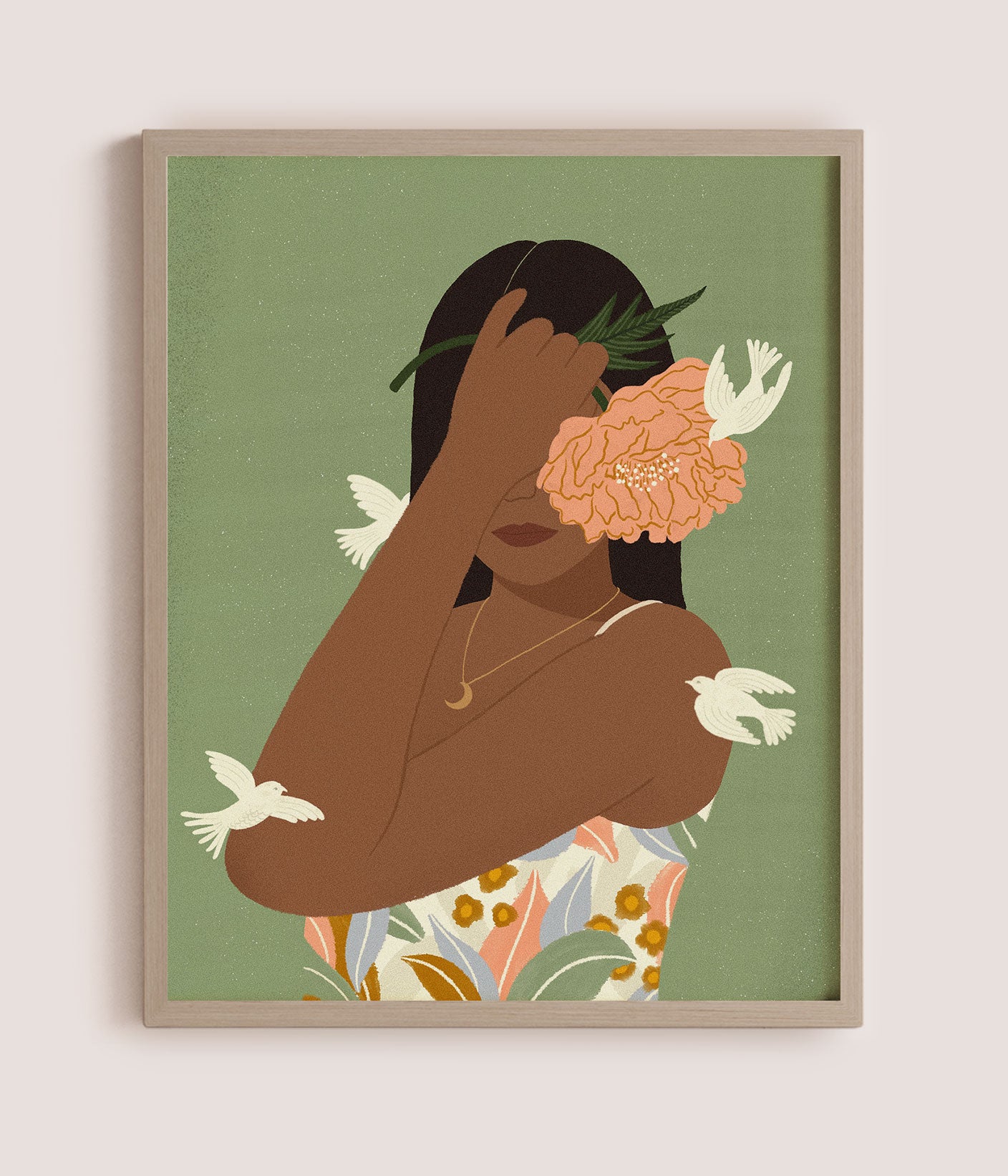 Woman with the Birds