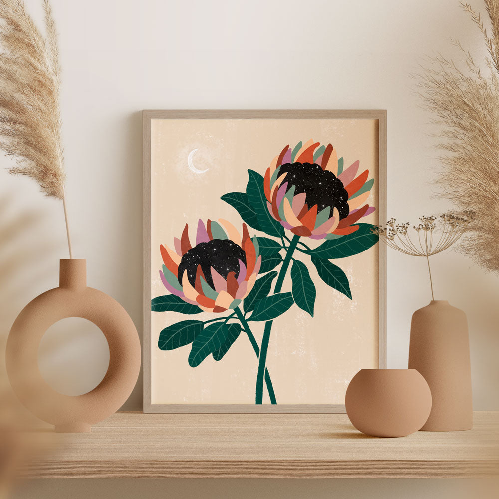 Protea Pair
