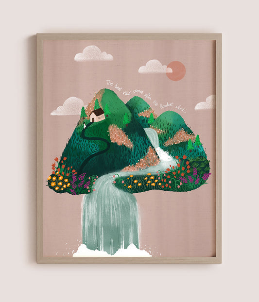 Girl on the Mountain